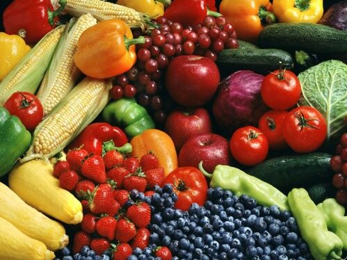 groenten en fruit voor osteochondrose van de wervelkolom