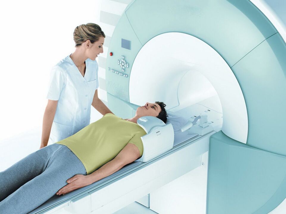MRI voor het diagnosticeren van osteochondrose