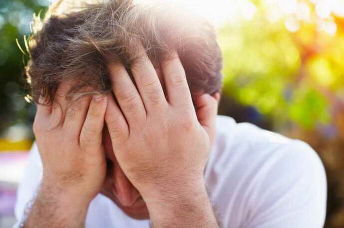 Hoofdpijn kan osteochondrose veroorzaken