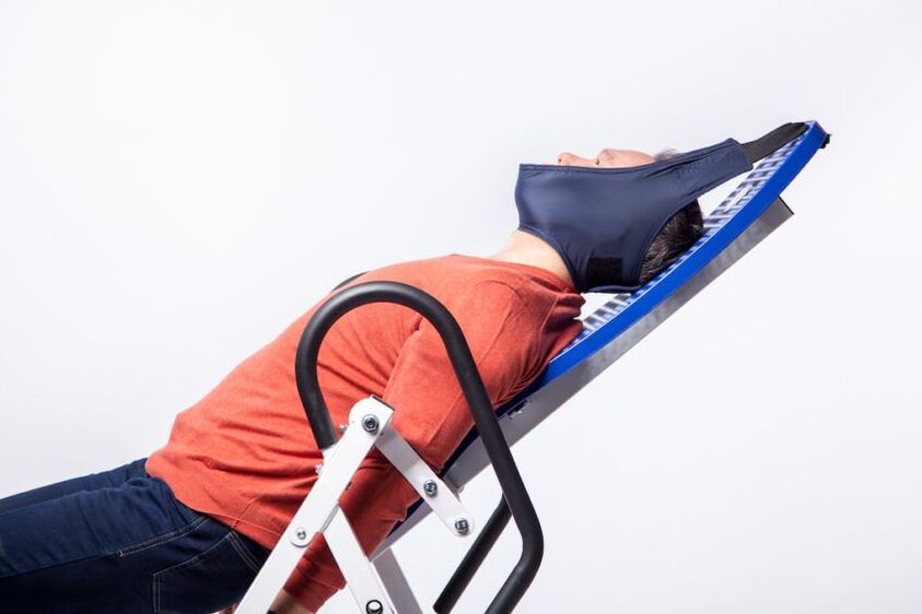 Tractietherapie voor cervicale osteochondrose